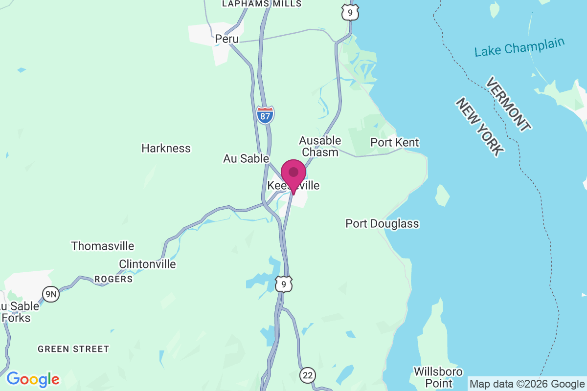 Carte de Keeseville