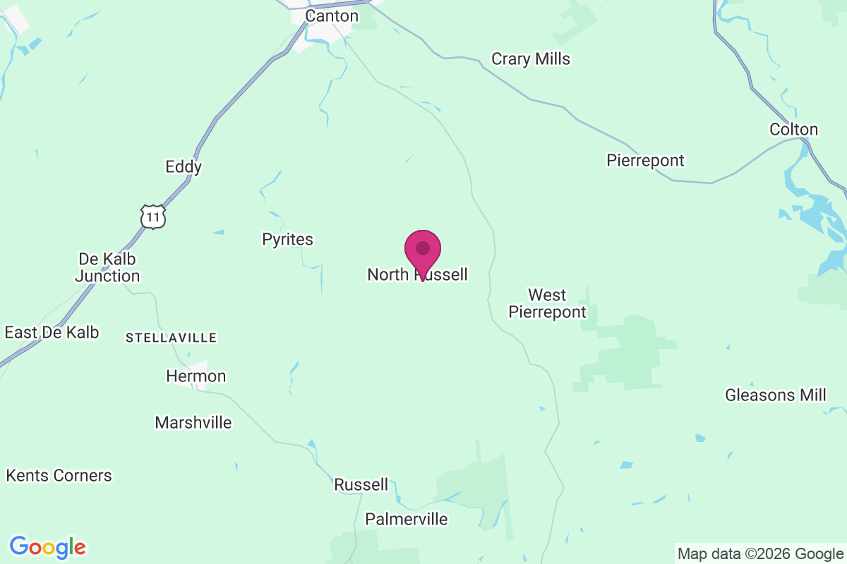 Carte de North Russell