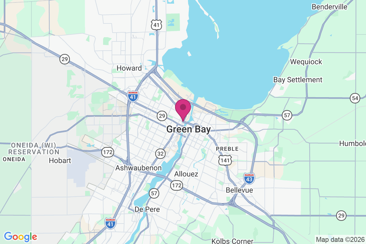 Carte de Green Bay