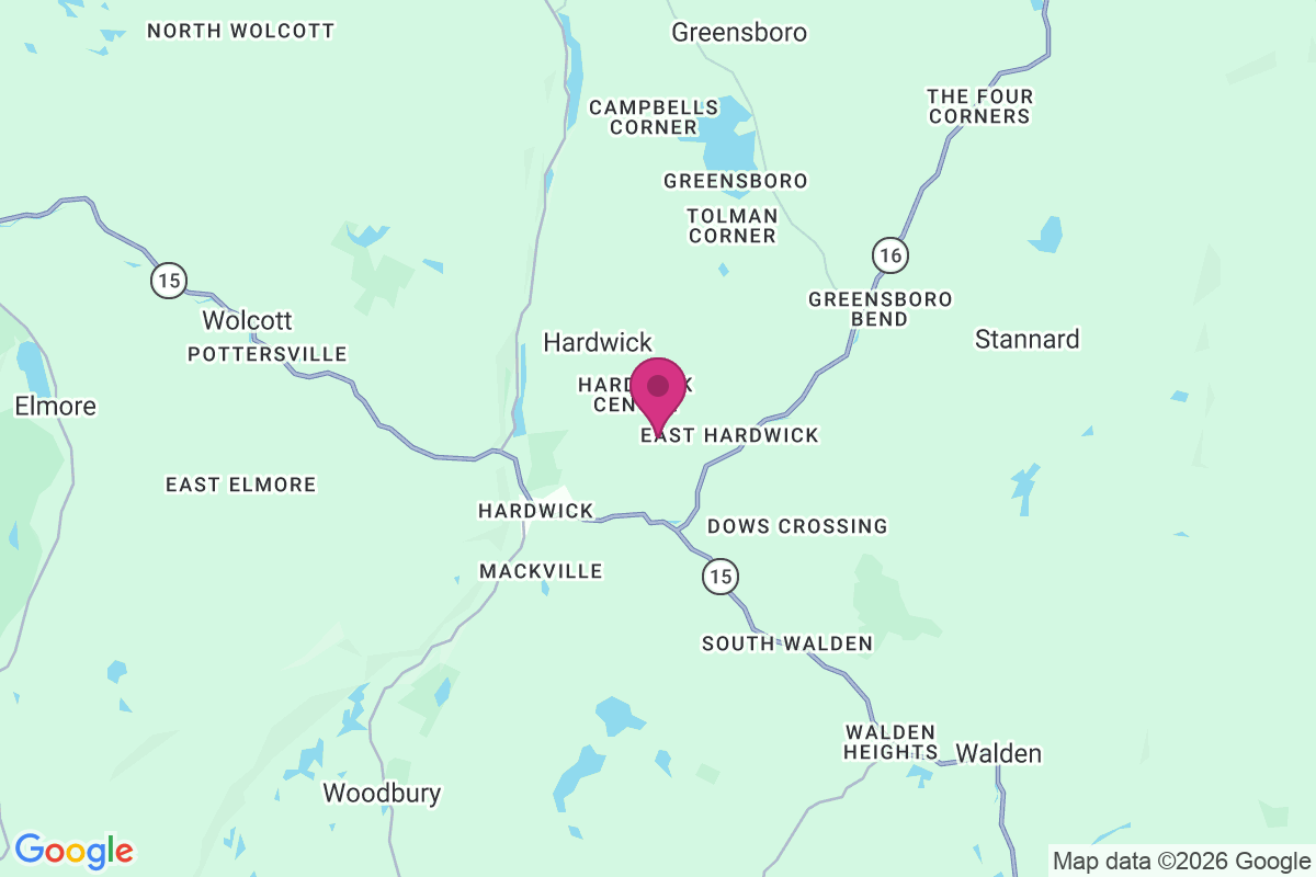 Carte de Hardwick Center
