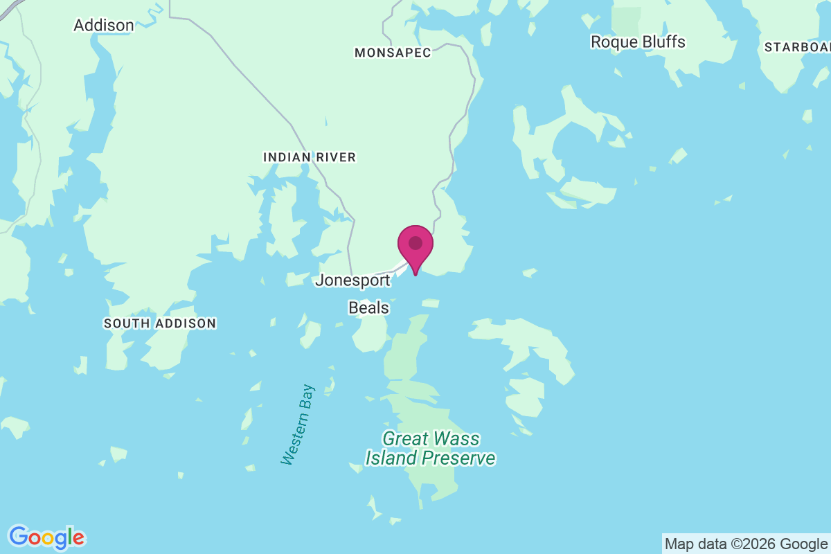 Carte de Jonesport