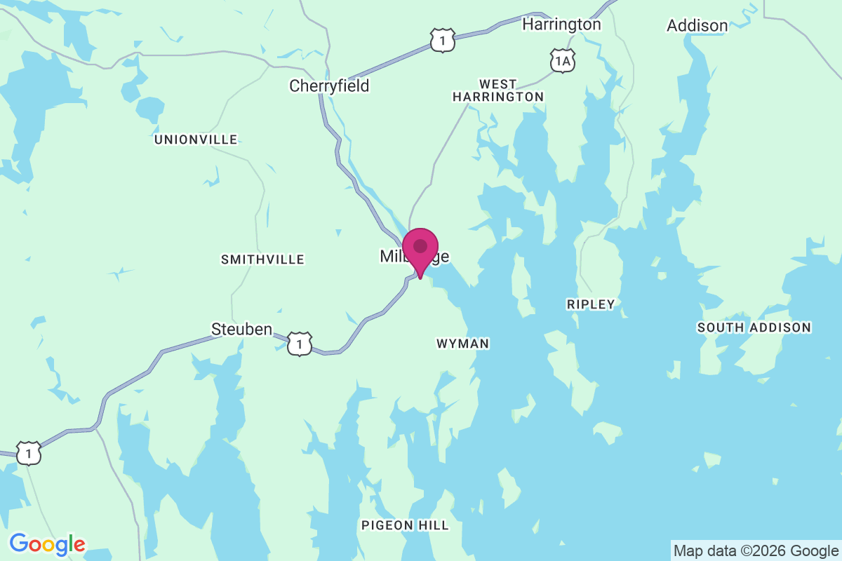 Carte de Milbridge