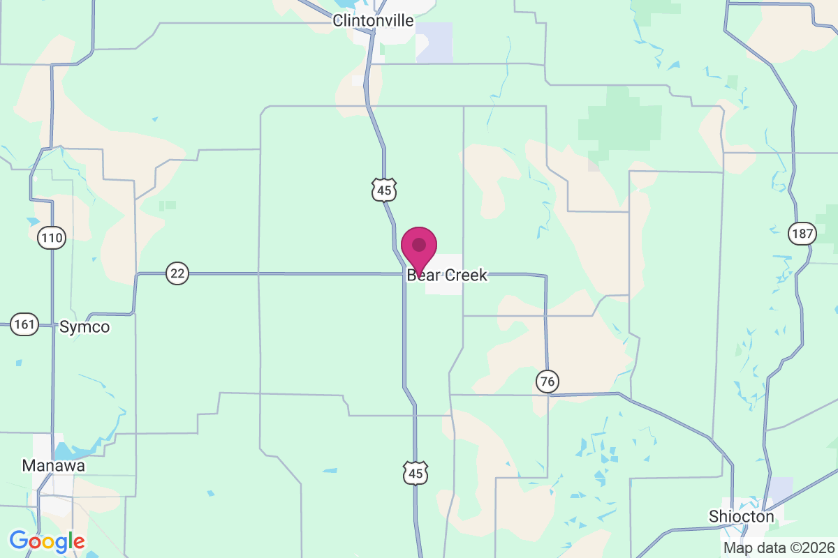 Carte de Bear Creek Corners