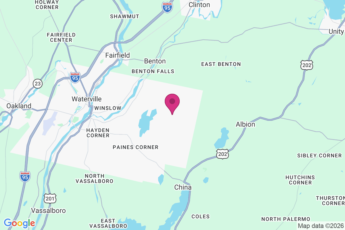 Carte de East Winslow
