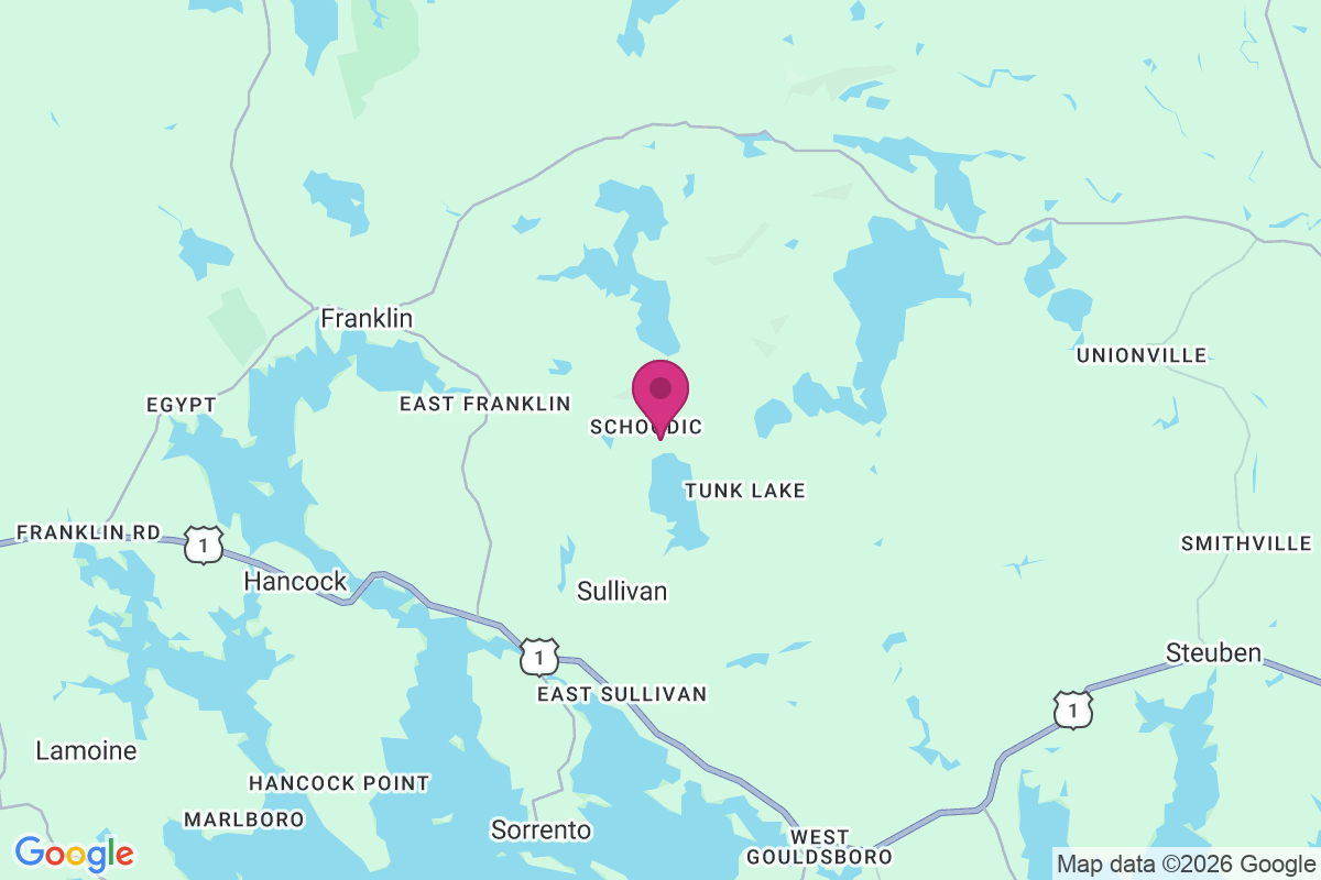 Carte de Schoodic