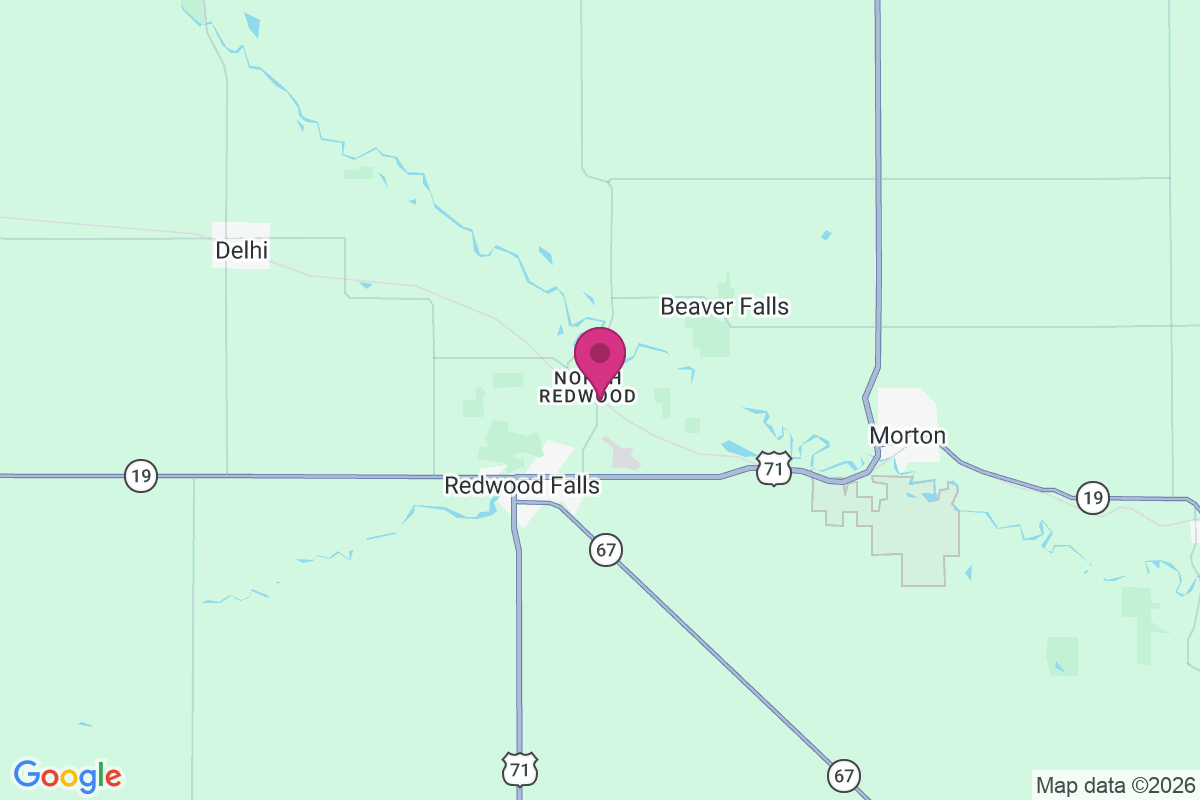 Carte de North Redwood