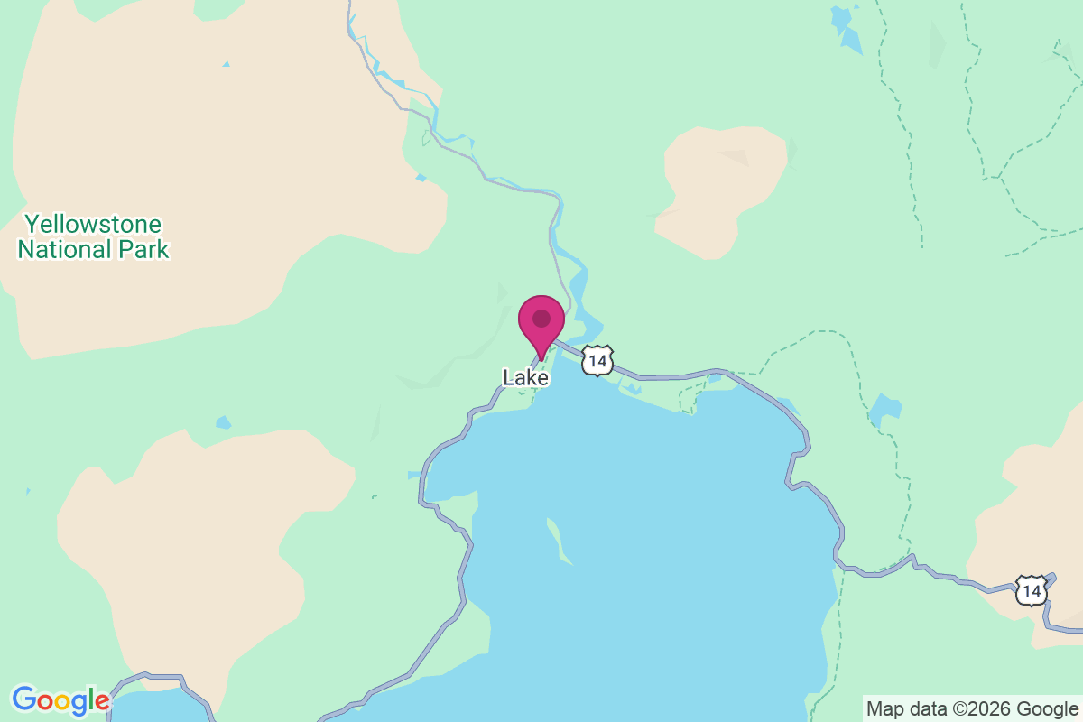 Carte de Yellowstone National Park