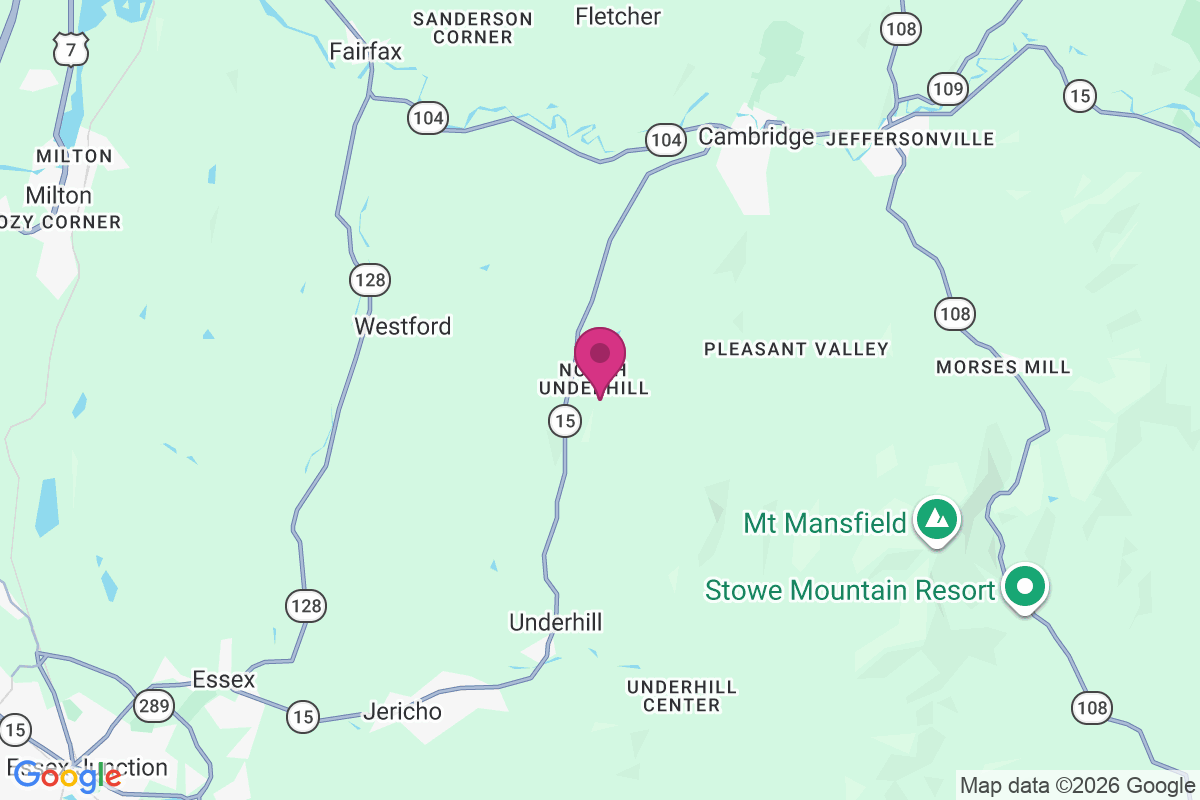 Carte de North Underhill