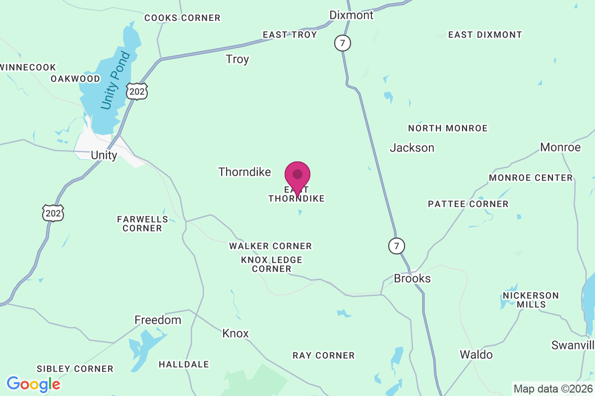 Carte de East Thorndike