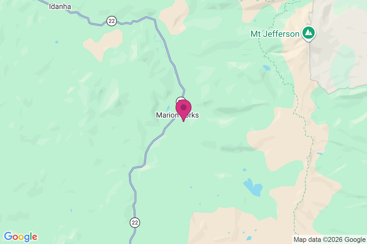 Carte de Marion Forks