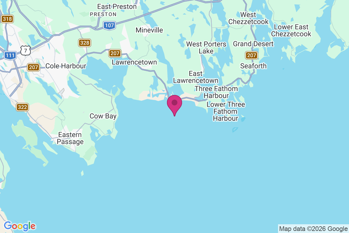 Carte de Lawrencetown