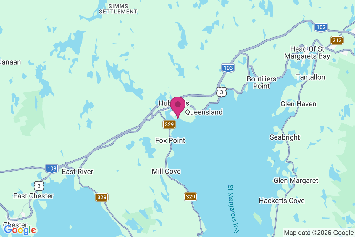 Carte de Hubbards Cove
