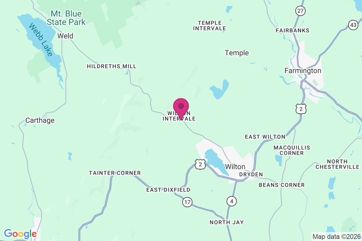 Carte de Wilton Intervale