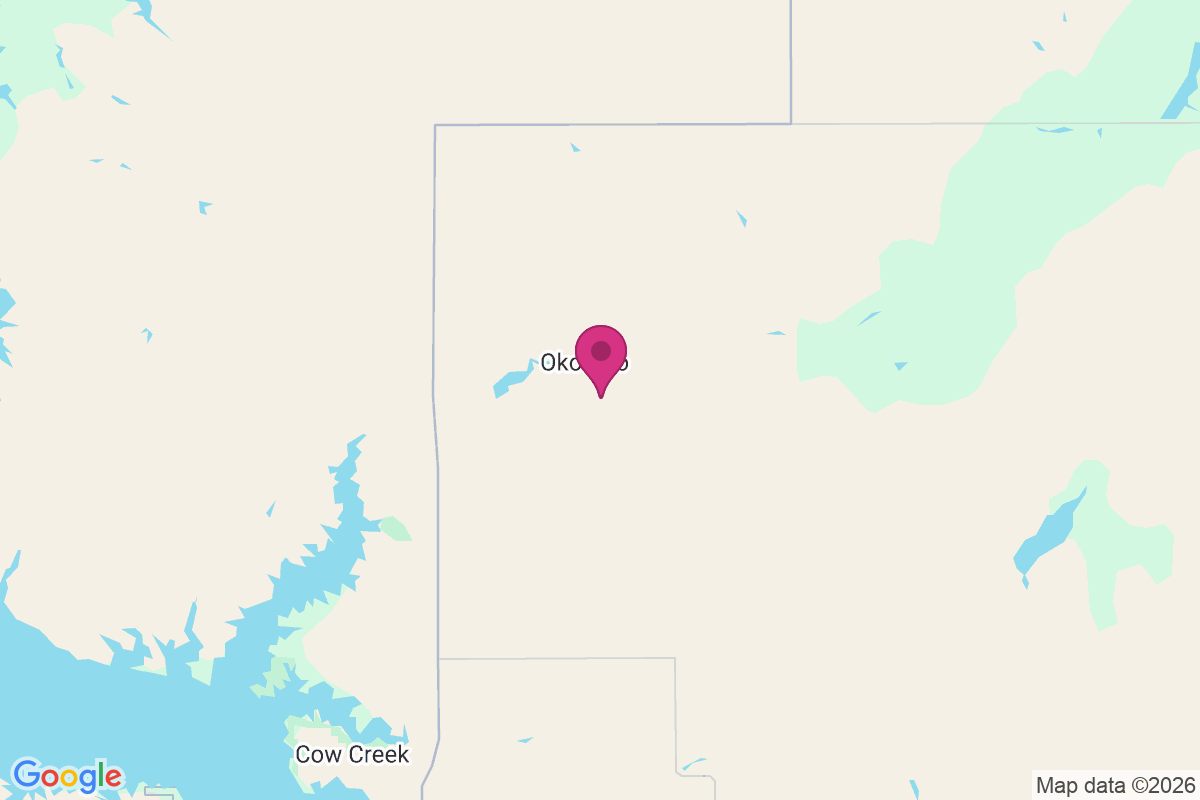 Carte de Okobojo