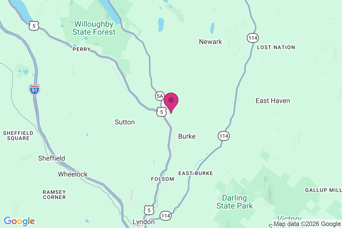 Carte de West Burke