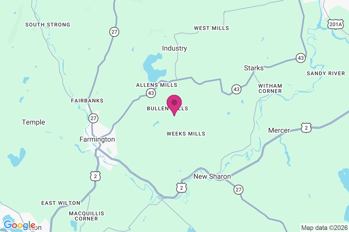 Carte de Bullen Mills