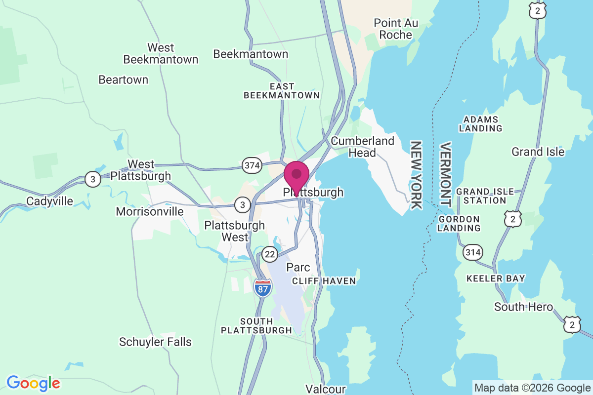 Carte de Halseys Corners