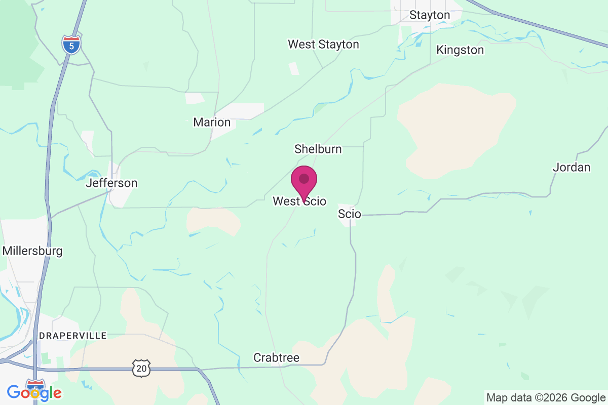 Carte de West Scio