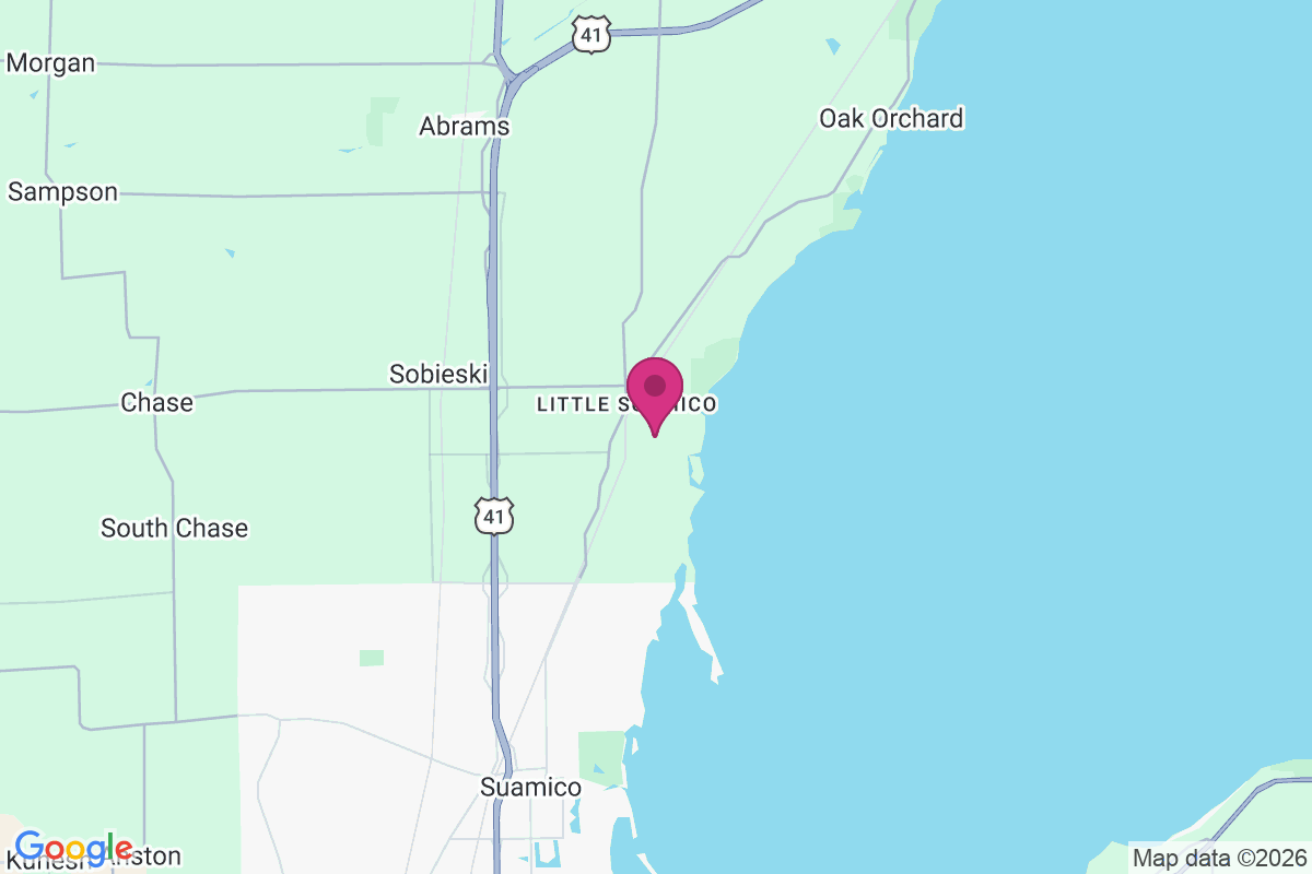 Carte de Little Suamico