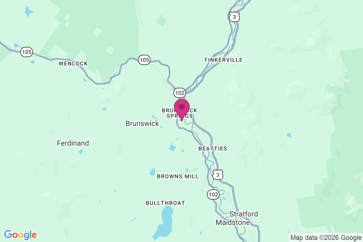Carte de Brunswick Springs