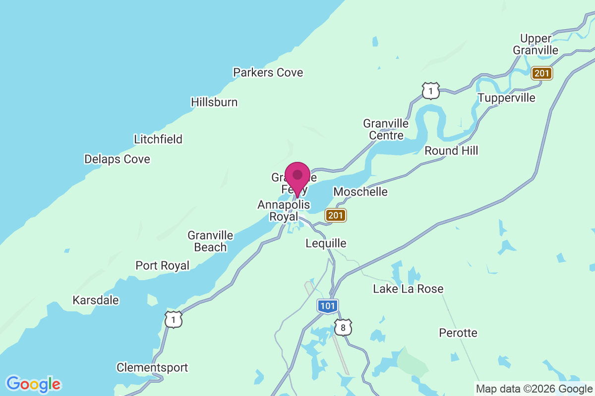 Carte de Granville Ferry