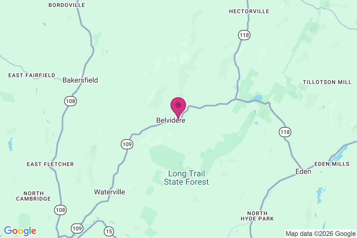 Carte de Belvidere Center