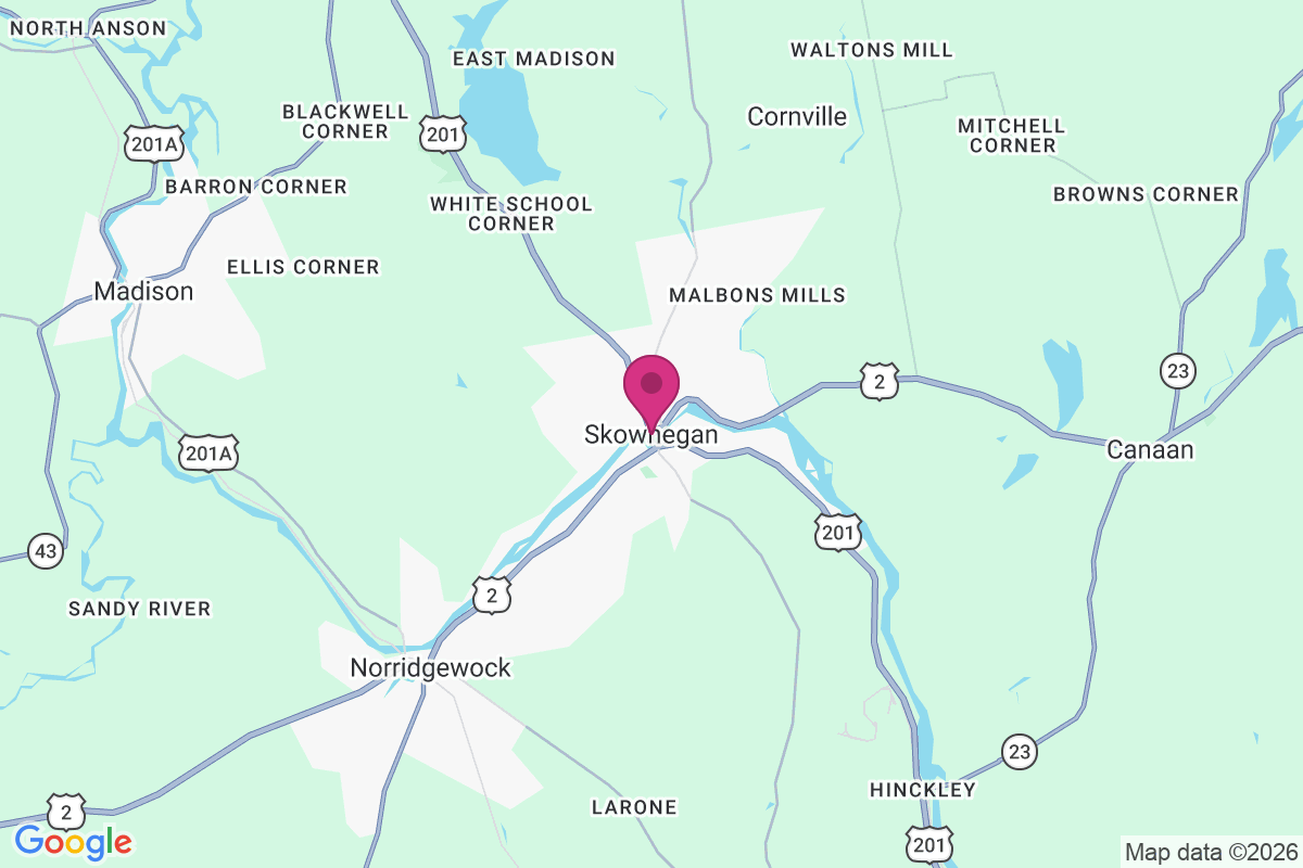 Carte de Skowhegan