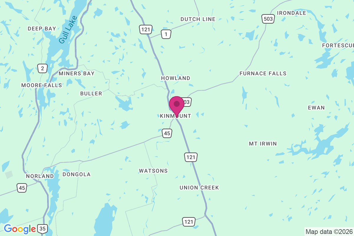 Carte de Kinmount