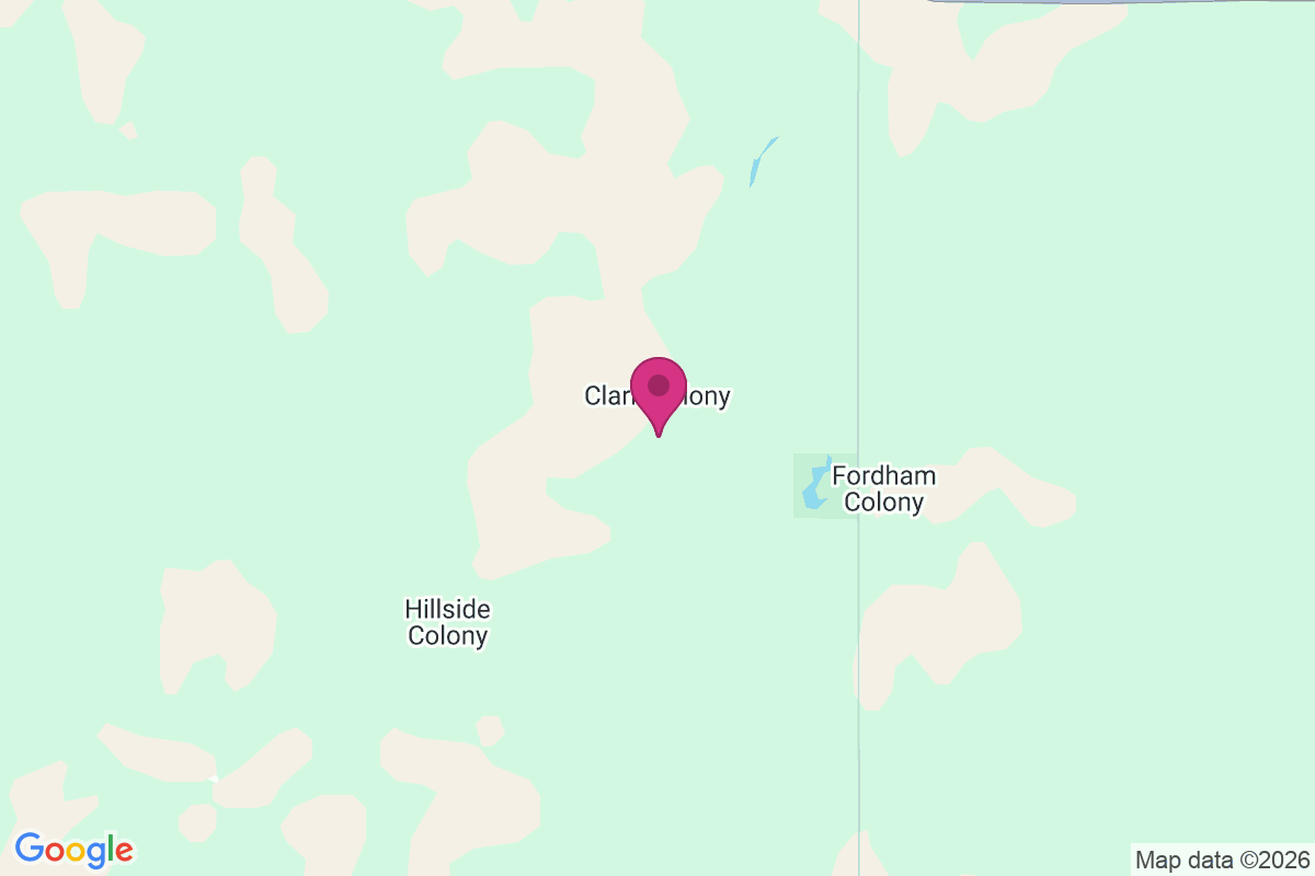 Carte de Clark Colony