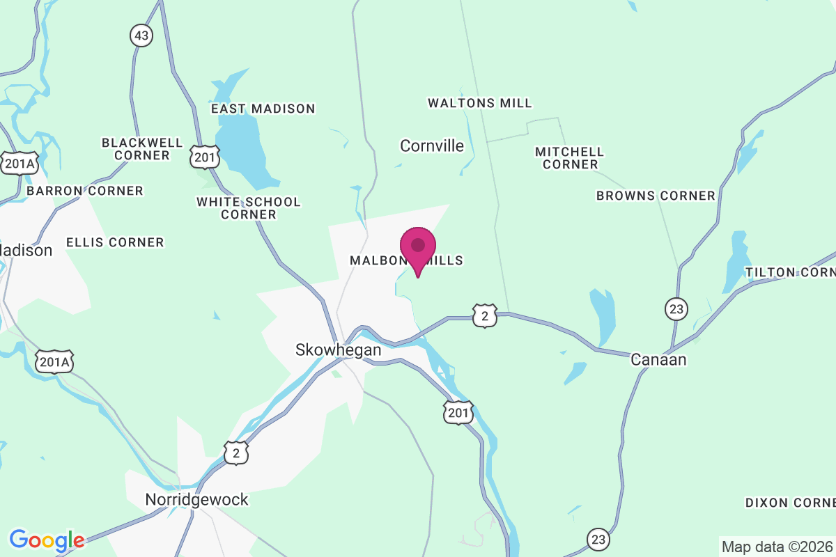 Carte de Malbons Mills