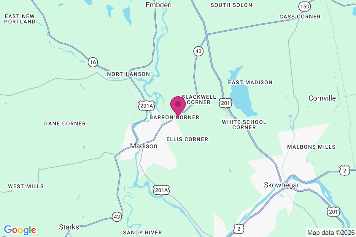 Carte de Barron Corner
