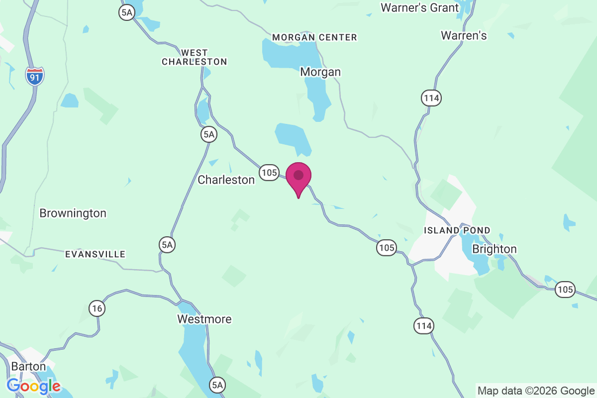Carte de East Charleston