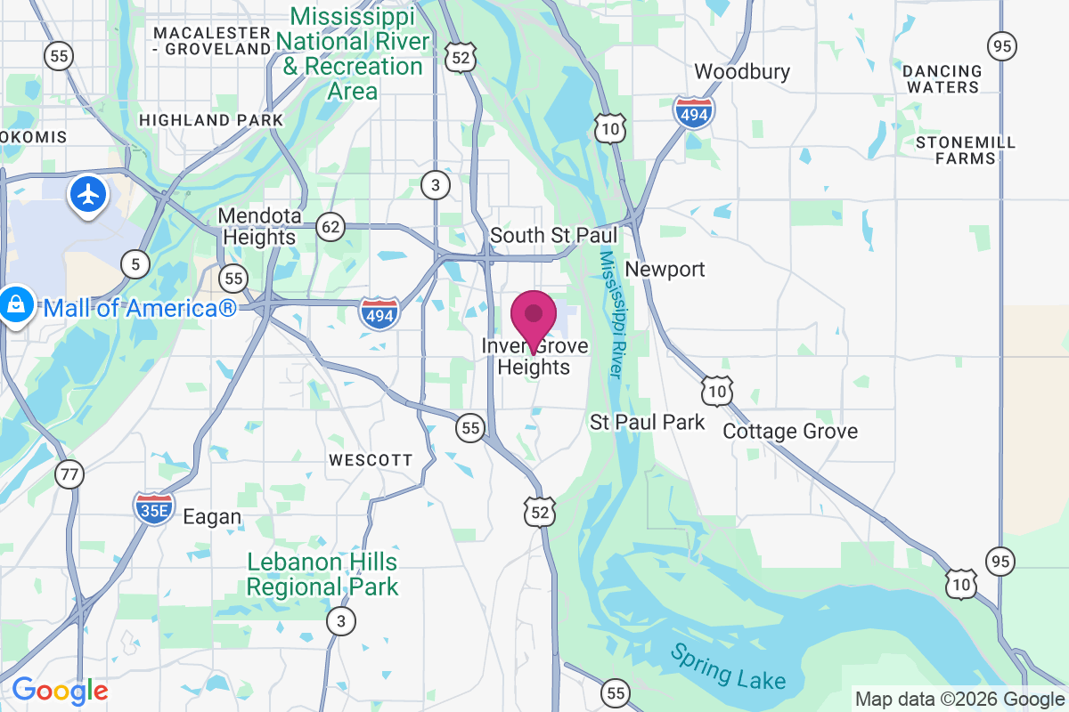 Carte de Inver Grove Heights