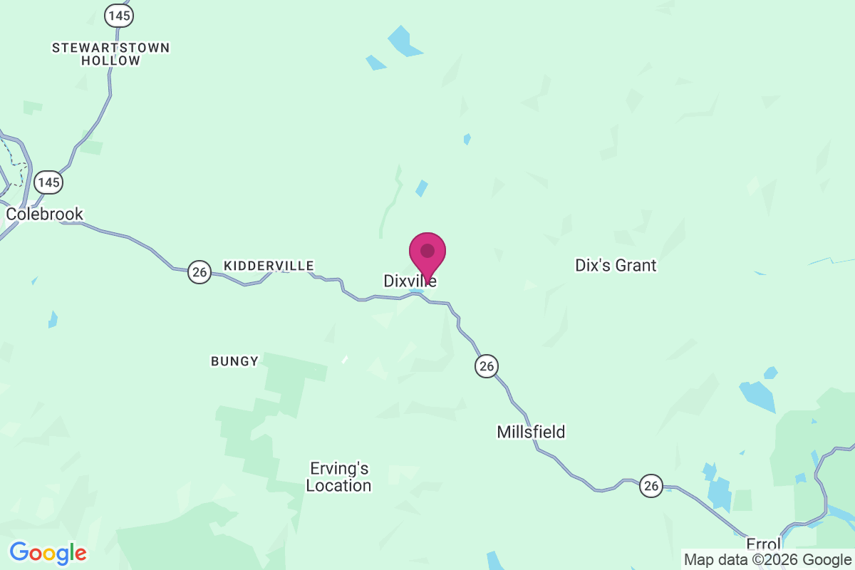 Carte de Dixville Notch