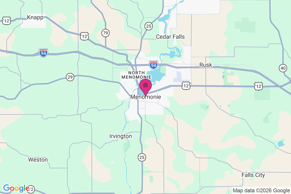 Carte de Menomonie