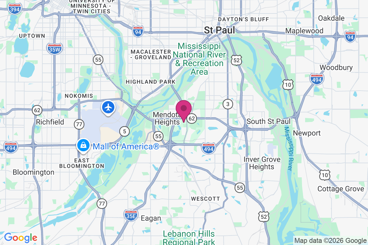 Carte de Mendota Heights