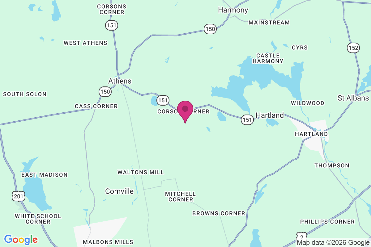 Carte de Corson Corner