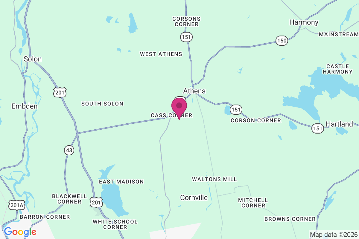 Carte de Cass Corner