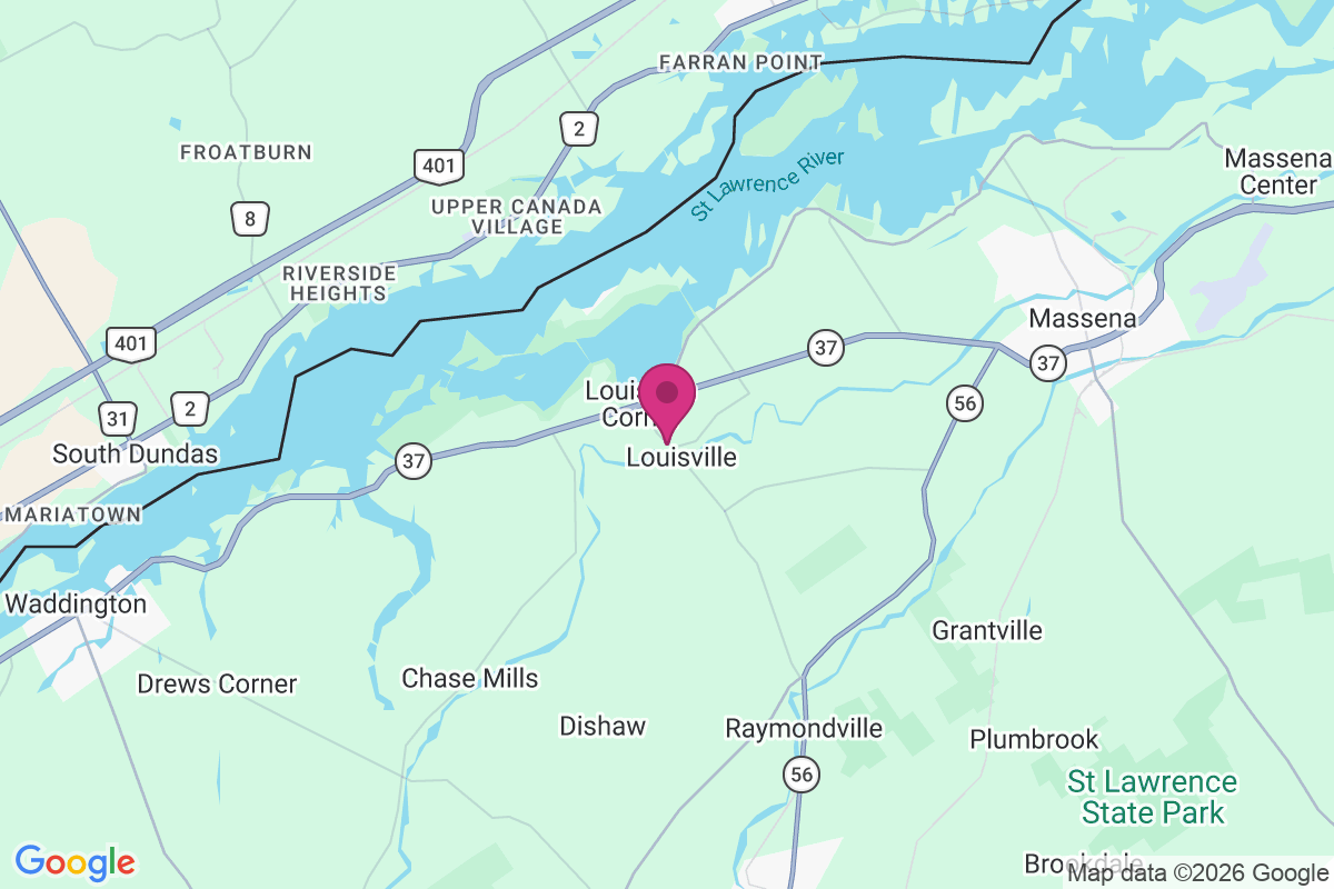 Carte de Louisville Corner