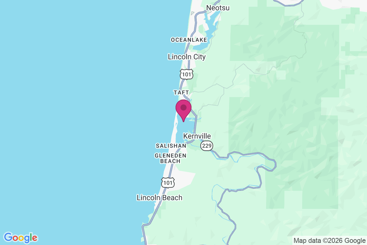 Carte de Salishan Beach