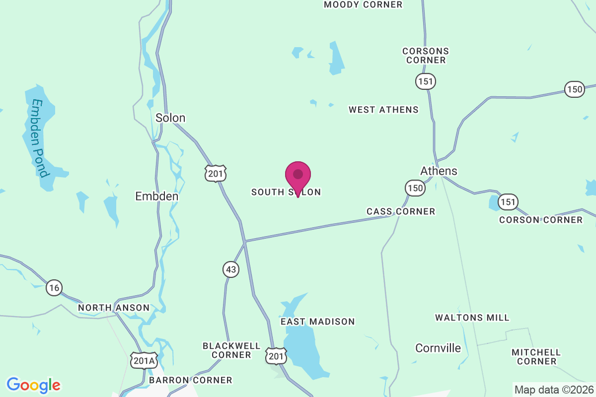 Carte de South Solon