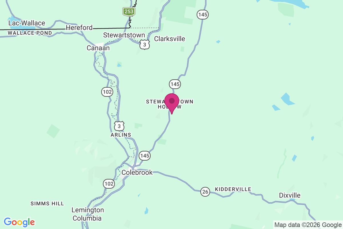 Carte de Stewartstown Hollow