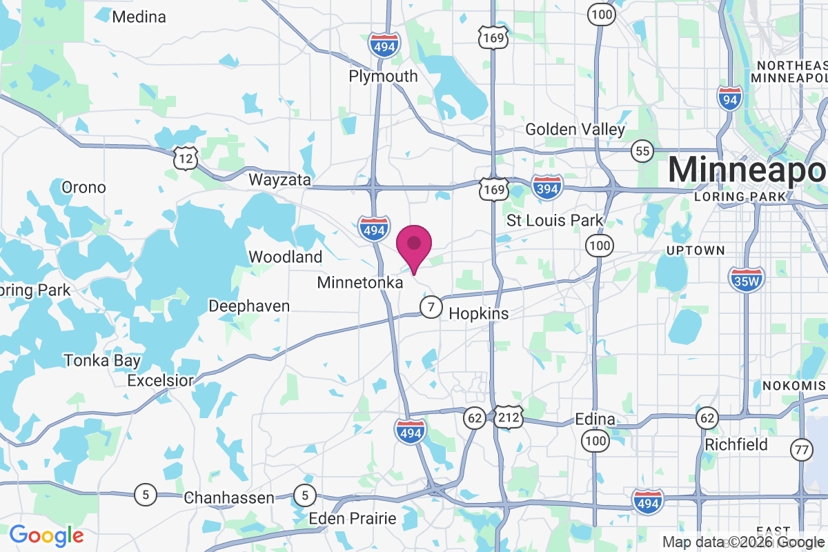Carte de Minnetonka Mills