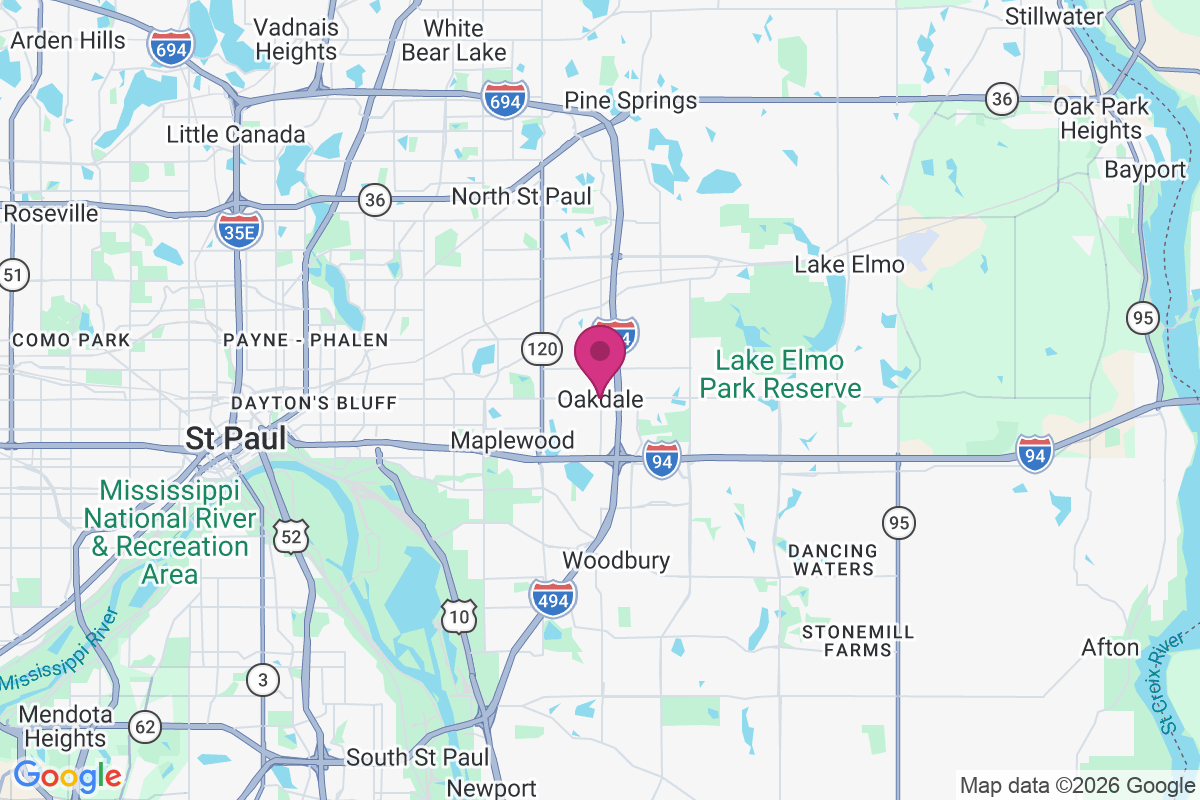Carte de Oakdale