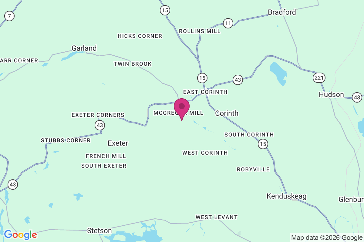 Carte de McGregor Mill