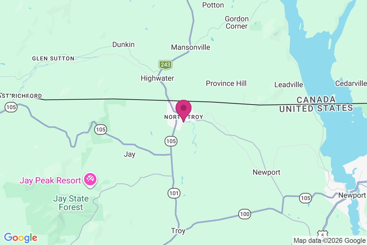 Carte de North Troy