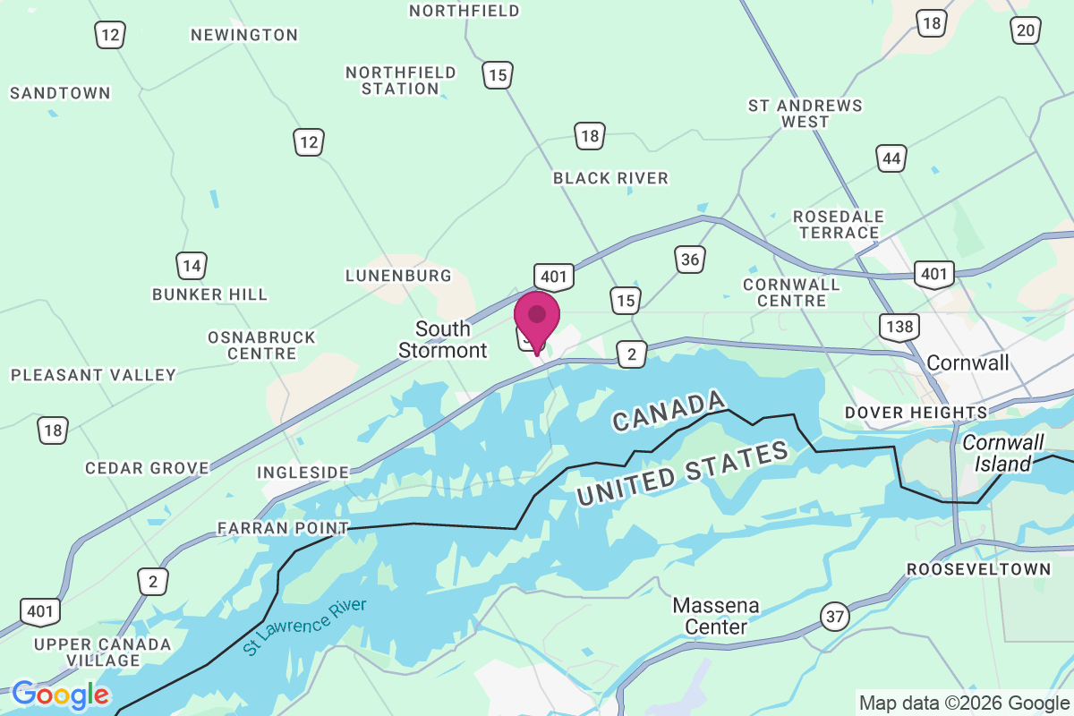 Carte de Long Sault