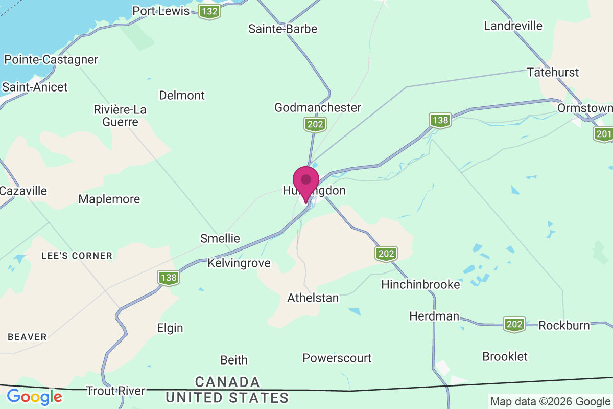 Carte de Huntingdon