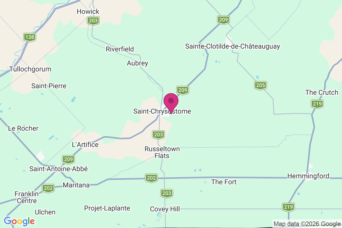 Carte de Saint-Chrysostome