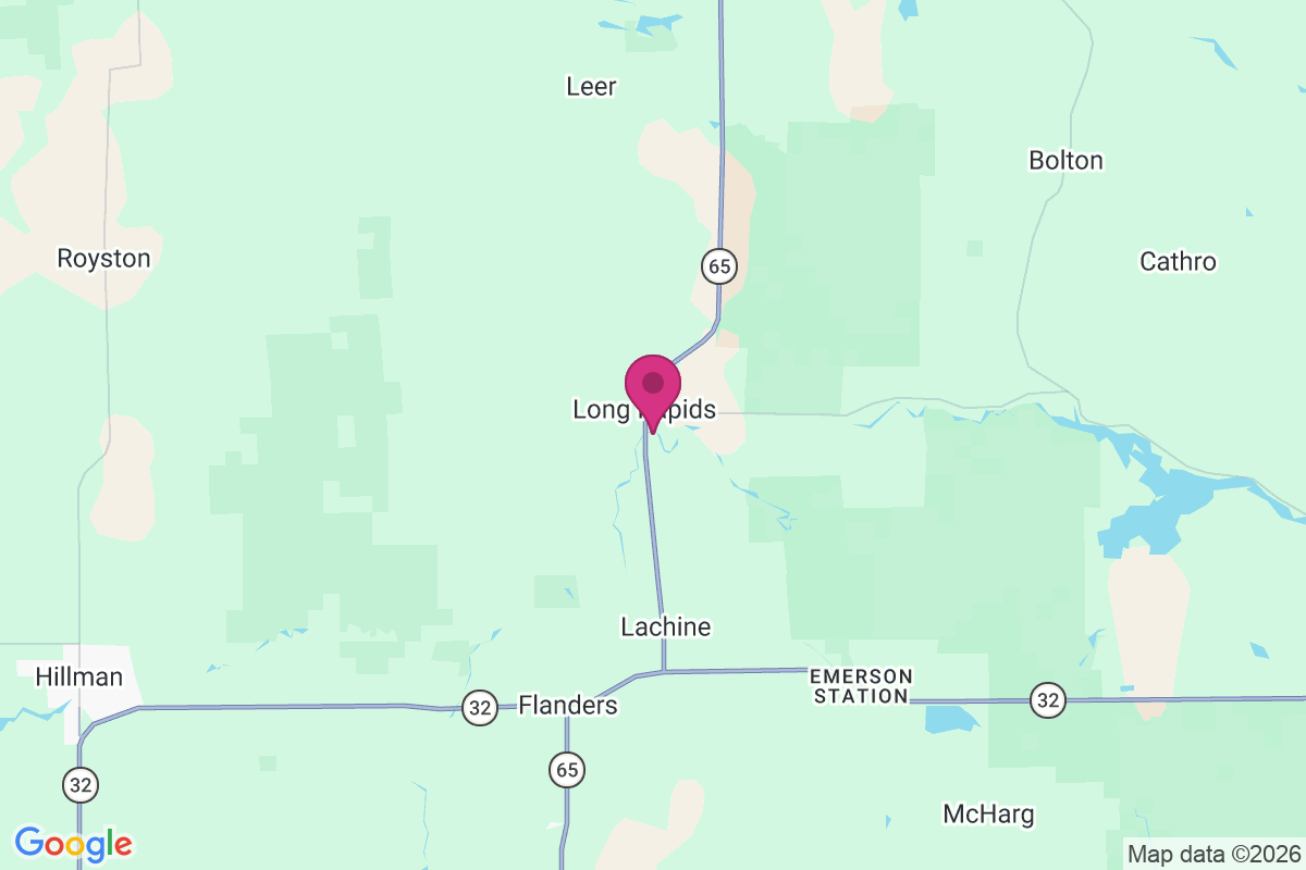 Carte de Long Rapids